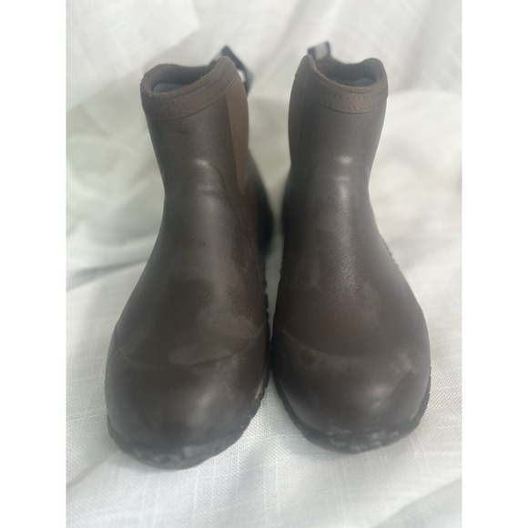 Hisea Men's Ankle Rain Boots Waterproof Non-slip Chore Working Wellies Size 9 - Picture 2 of 13